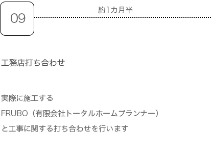 step9.工務店打ち合わせ